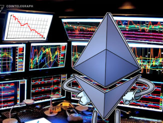 Ether balances on centralized exchanges fall to lowest level since June 2019