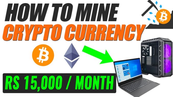 HOW TO MINE CRYPTOCURRENCY FROM PC/LAPTOP | WINDOWS 10 FULL MINING TUTORIAL