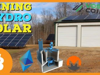 Bitcoin and Cryptocurrency Mining W/ Hydro & Solar POWER!