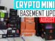 Crypto Mining Basement Renovation Update - August 2021