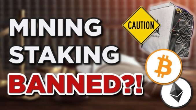 USA is BANNING Bitcoin MINING and Ethereum Crypto STAKING?!