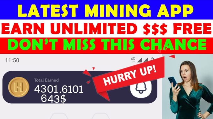 Latest Mining App 2021 | Crypto Mining App Android Hexa Network