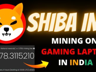 SHIBA INU Cryptocurrency Mining on Gaming Laptop In India | SHIBA INU MINING - FT. GTX 1650