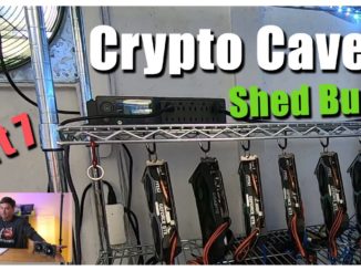 Cryptocurrency Mining Cave Shed - Part 7 | Gigabit Ethernet, Another Rig, Fans & other Adventures