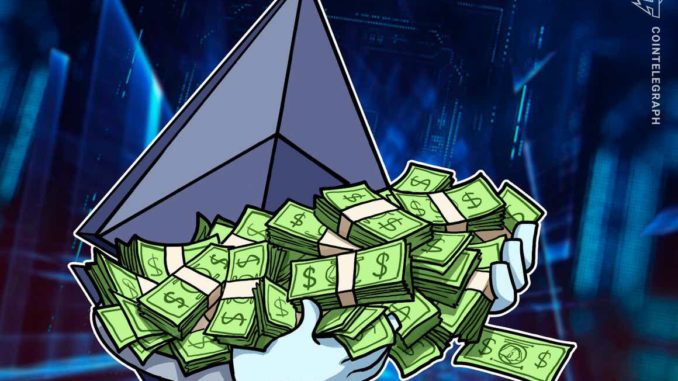 ETH to hit $20-trillion market cap by 2030: Ark Invest