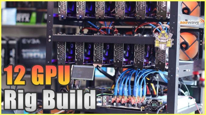 12 GPU Rig Build Pt 1 | Ethereum Crypto Mining Rig | Zotac | aaawave | Parallel Miner ZSX