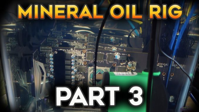 Mineral Oil Submerged GPU Crypto Mining Rig Build - Part 3