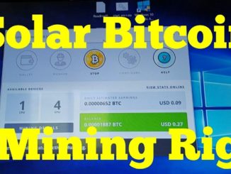 Real Solar Powered Bitcoin Ethereum Mining Rig Off Grid Home Cryptocurrency