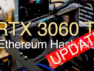 UPDATE: RTX 3060 Ti Ethereum Mining