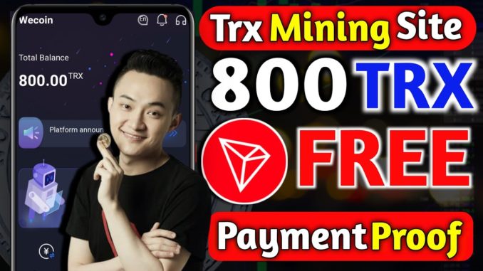 ✅ The best mining Miner in defitrx1.com |Register to get 800TRX |Registration invitation code:180698