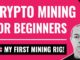 CRYPTO MINING for Beginners 2021 | My First Mining Rig | Cryptocurrency UK