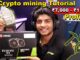 How to mine Bitcoin using ur gaming system தமிழில்|Complete Mining tutorial| Crypto wallet guide