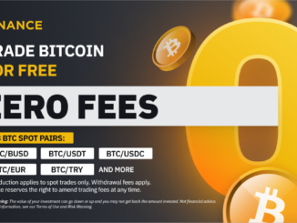 Binance Removes Bitcoin Trading Fees