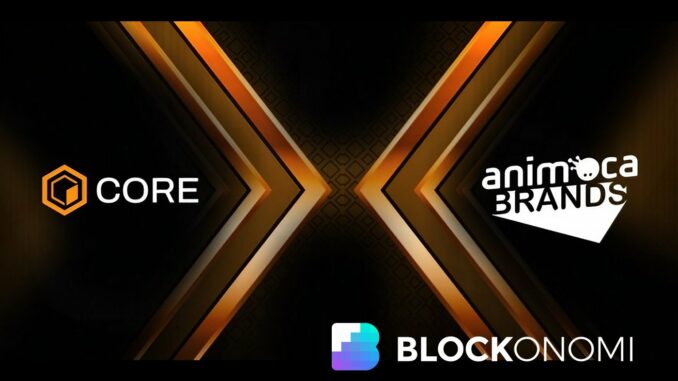 Core Blockchain Announces New Partnership with Animoca Brands