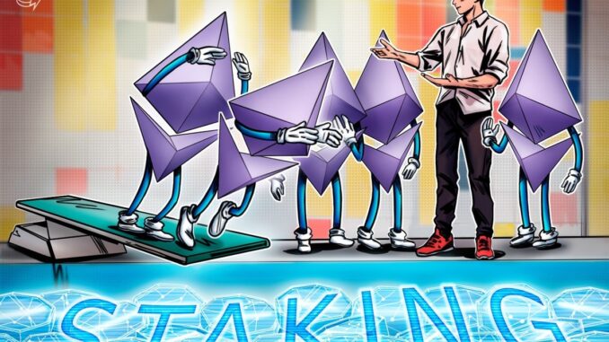 Staked Ether Hits Record, Driven by Corporate Crypto Treasury Adoption