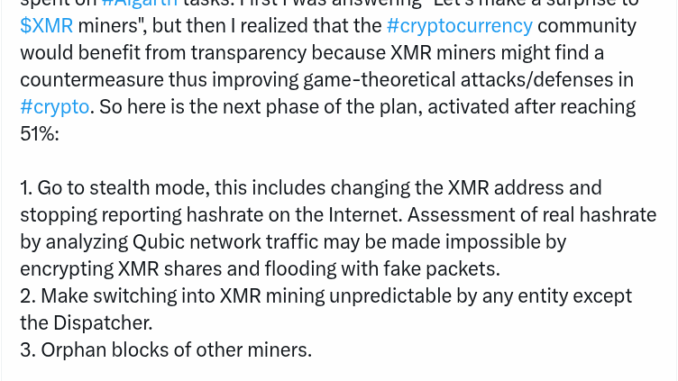 Monero 'Economic Attack' Saw Strong Community Response