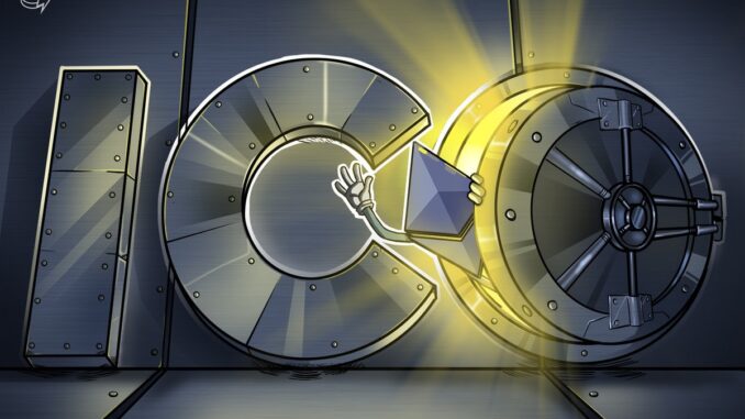 Dormant Ethereum Whale Returns After Ten Years to Stake 40,000 ETH